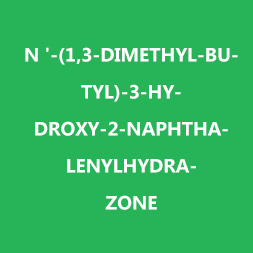 n '-(1,3-dimethyl-butyl)-3-hydroxy-2-naphthalenylhydra-zone